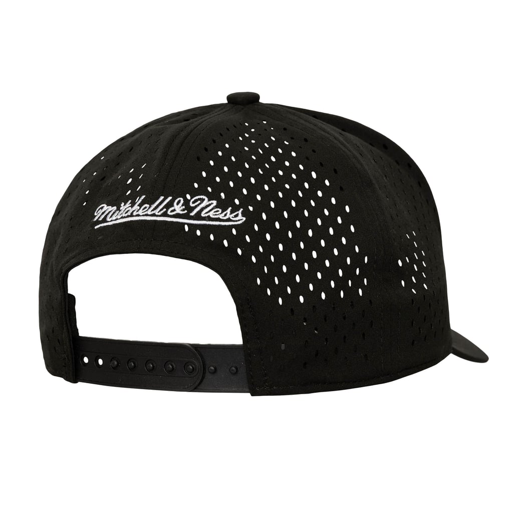  Chicago White Sox Mitchell & Ness Perfect Icon Pro Pinch Adjustable Hat - Black